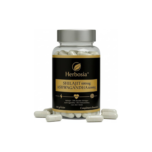Shilajit 120 gélules - Herbosia