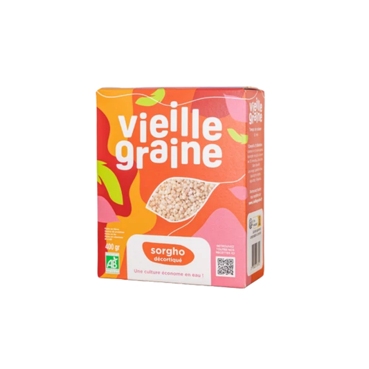 Sorgho décortiqué bio 400g - VIEILLE GRAINE