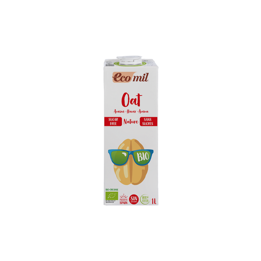 Boisson avoine nature sans sucre bio 1L - ECOMIL