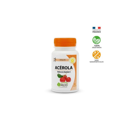 Acérola Fruits Rouges 30 comprimés - MGD