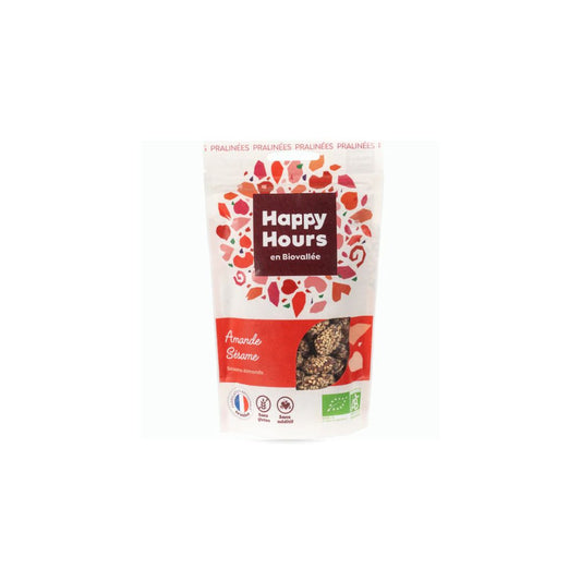 Amande Sèsame Bio 115g - HAPPY HOURS