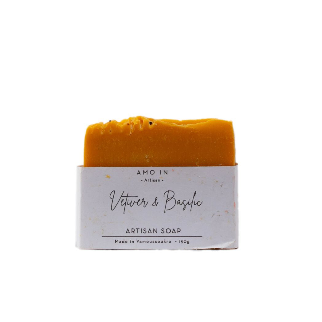 Savon Vetiver et Basilic 150g AMO IN