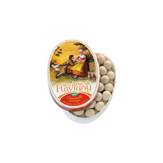 Anis Flavigny Cannelle Orange 50g-  ABBAYE DE FLAVIGNY