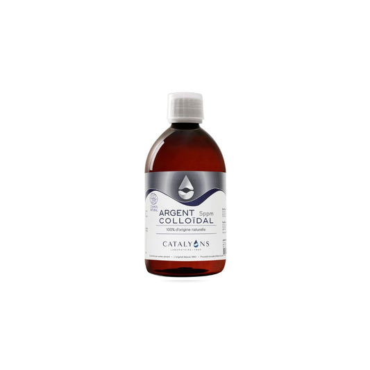 Argent Colloïdal 5PPM 500ml - CATALYONS