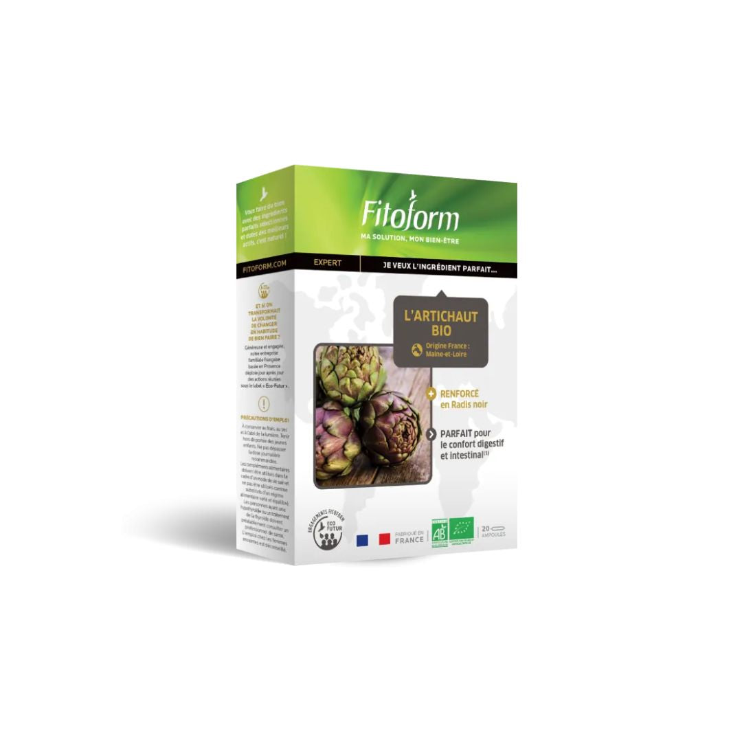 Artichaut Bio 20 Ampoules - FITOFORM