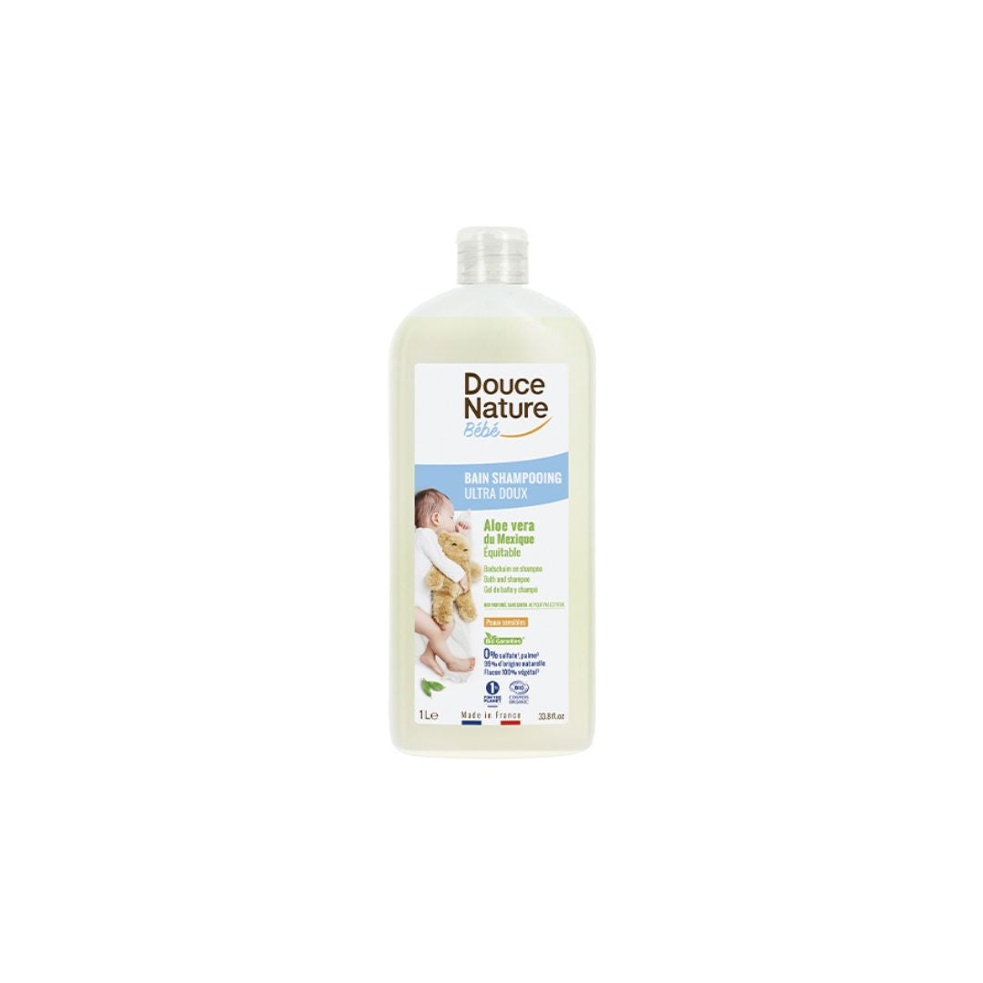 Bain Shampooing Ultra Doux Bébé 1L - DOUCE NATURE