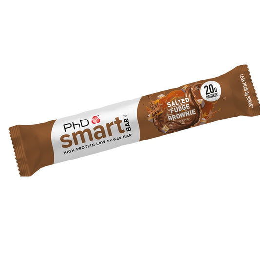 Barre Salted Fudge Brownie 64g - PHD SMART