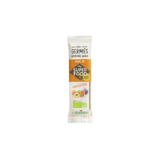 Barre de Céréales Germées Abricot Figues Bio 33g - GERMLINE