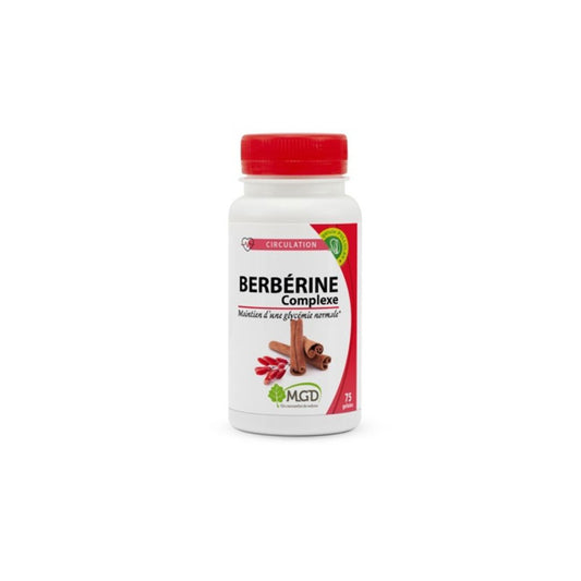 Complexe Berberine 75 Gélules 345mg - MGD