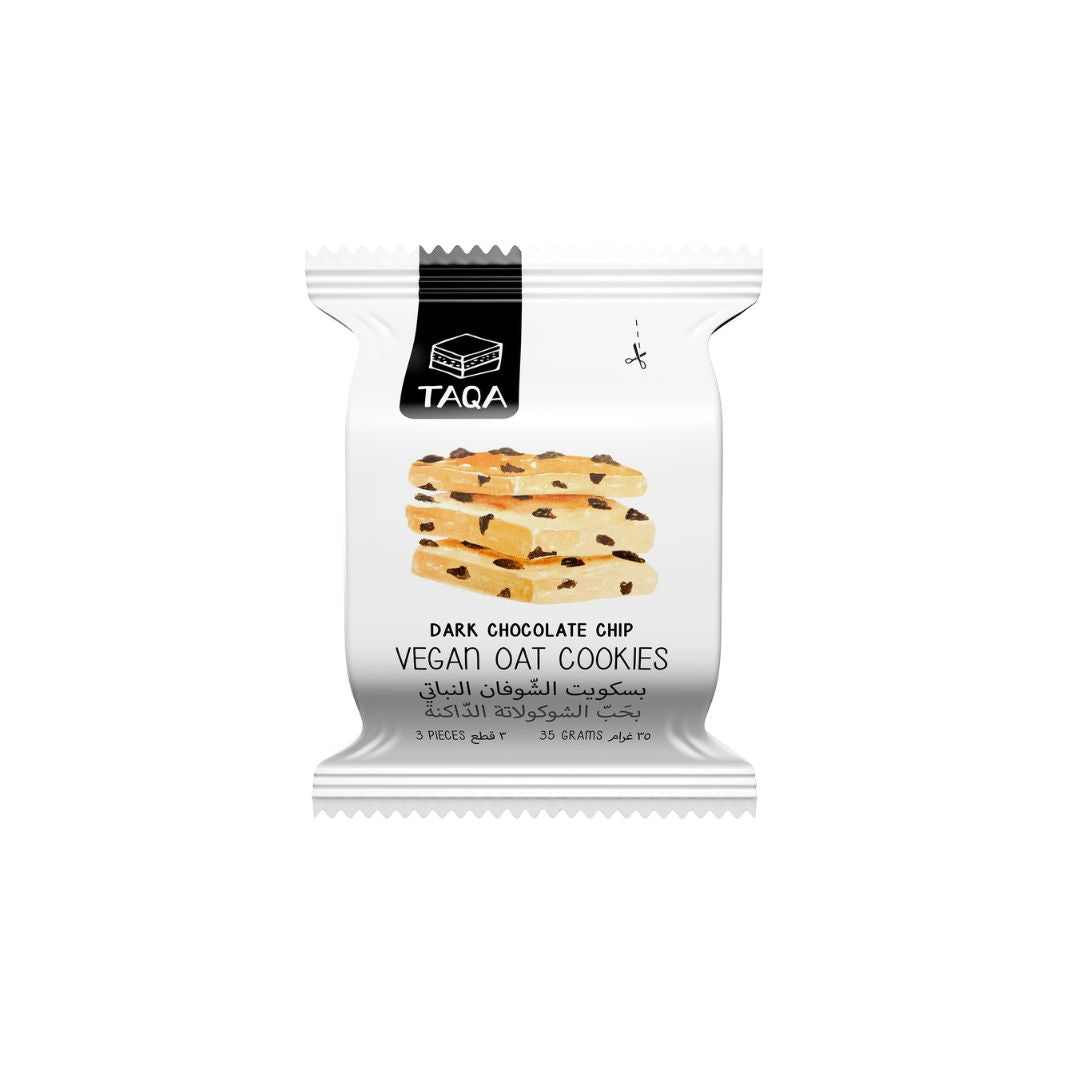 Biscuits Cookies Avoine Chocolat Chip 35g - TAQA