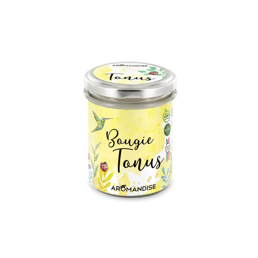 Bougie D'Ambiance Tonus 150g - AROMANDISE