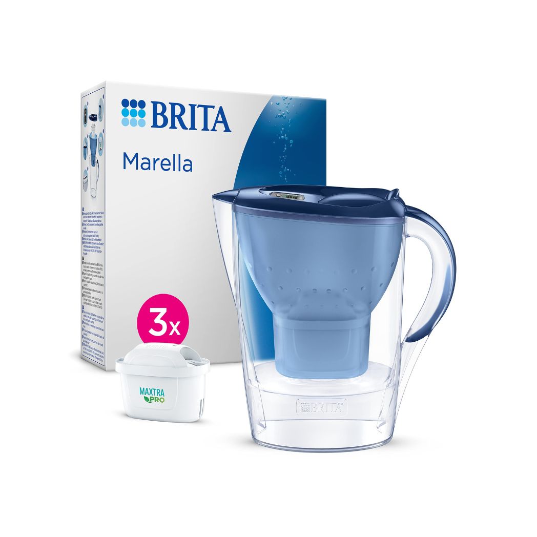 Carafe Filtrante MARELLA Cool Bleu 2.4L - BRITA