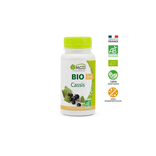 Cassis Bio 90 Gélules 300mg - MGD