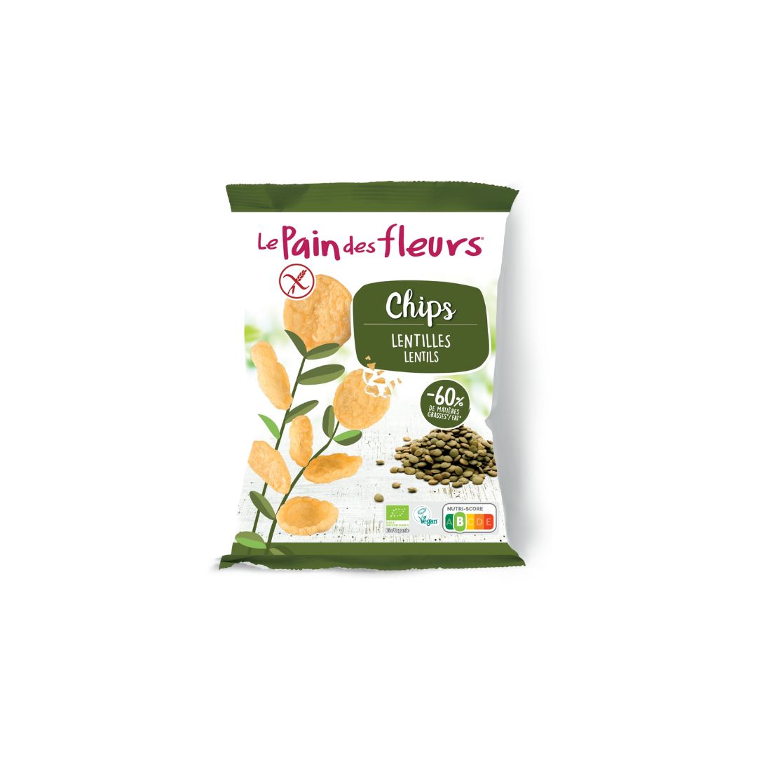 Chips aux Lentilles 50g - LE PAIN DES FLEURS