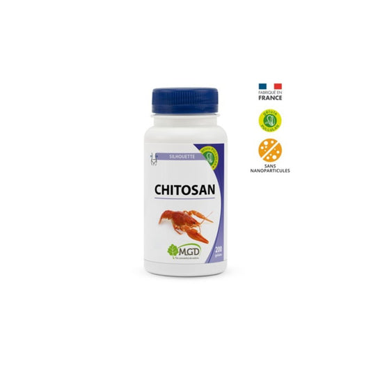 Chitosan 200 gélules 286mg - MGD