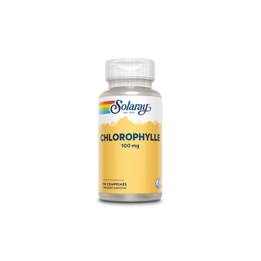 Chlorophylle 100mg 90 Comprimés - SOLARAY