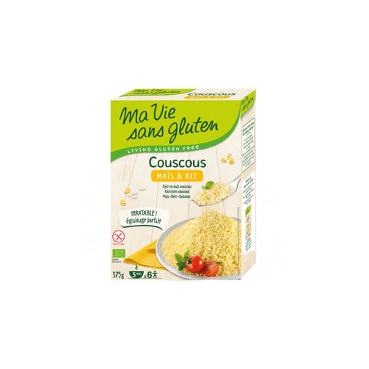 Couscous Maïs et Riz 375g - MA VIE SANS GLUTEN