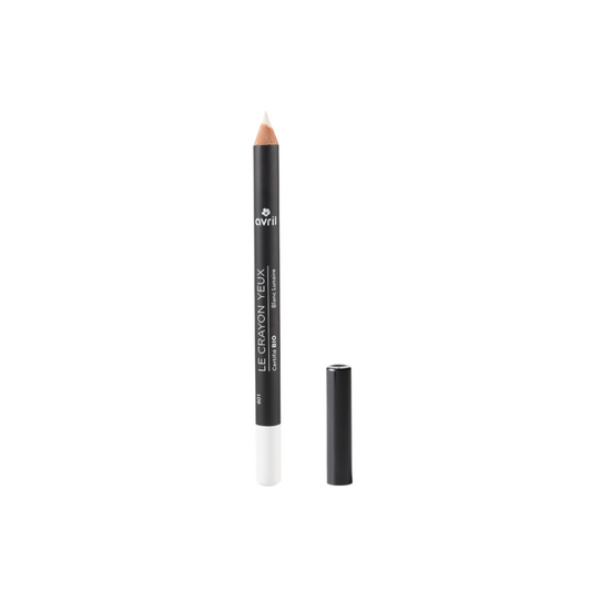 Crayon Yeux Blanc Lunaire Bio - AVRIL