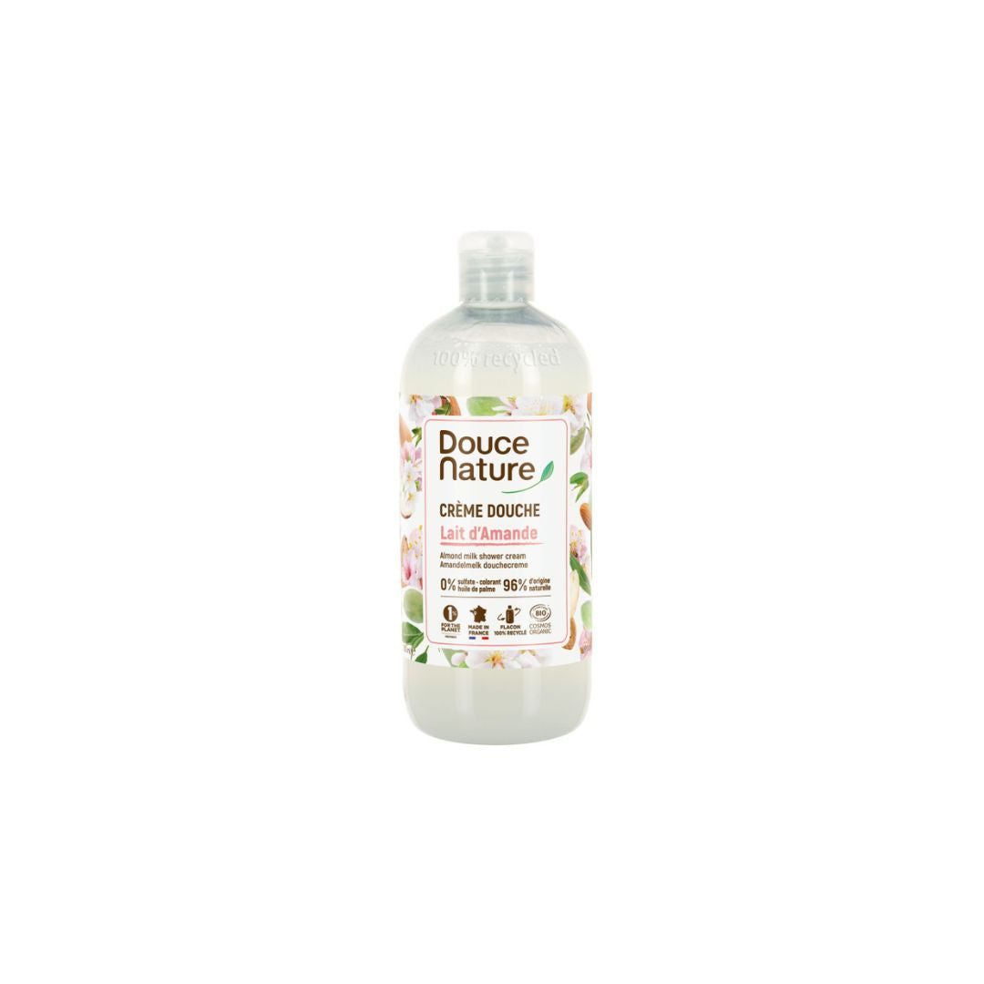 Crème de Douche Lait Amande 500ml - DOUCE NATURE