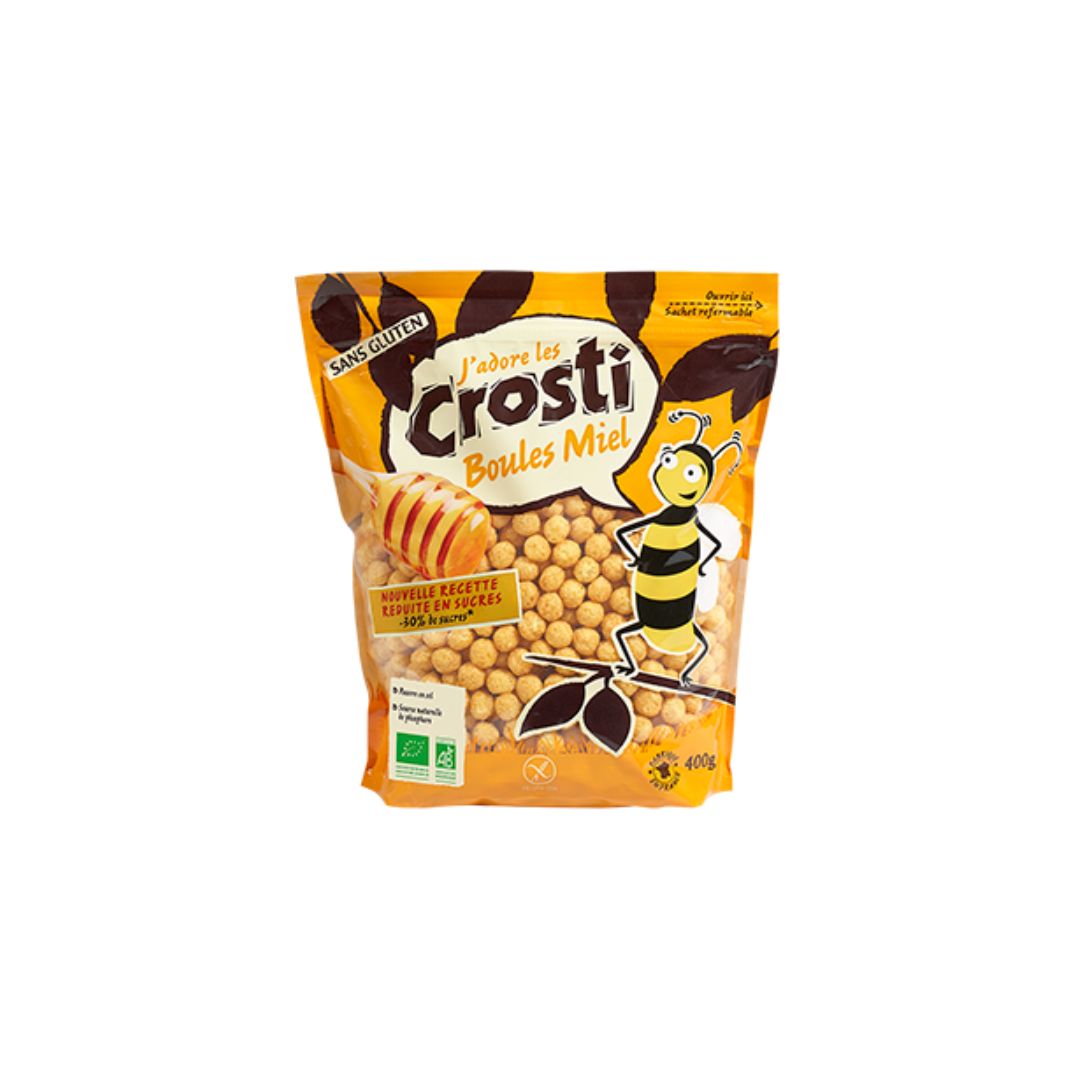 Crosti Boules Miel Sans Gluten 400g - FAVRICHON