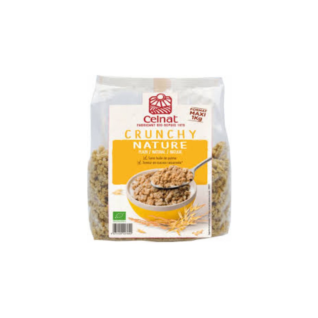 Muesli Crunchy Nature 1kg - CELNAT