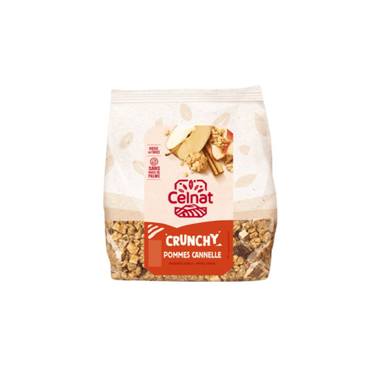 Muesli Crunchy Pomme Cannelle 500g - CELNAT