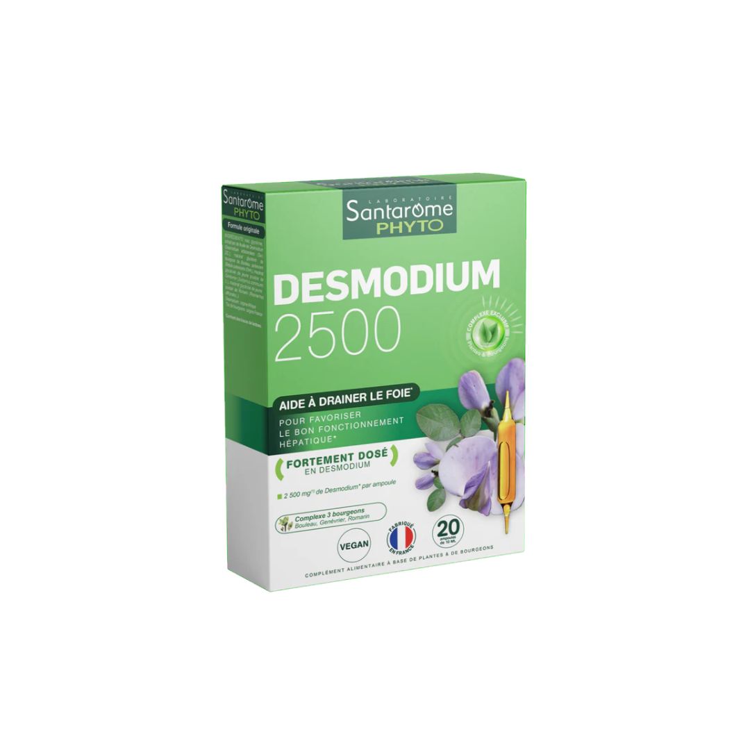 Desmodium 2500 20 Ampoules - SANTAROME