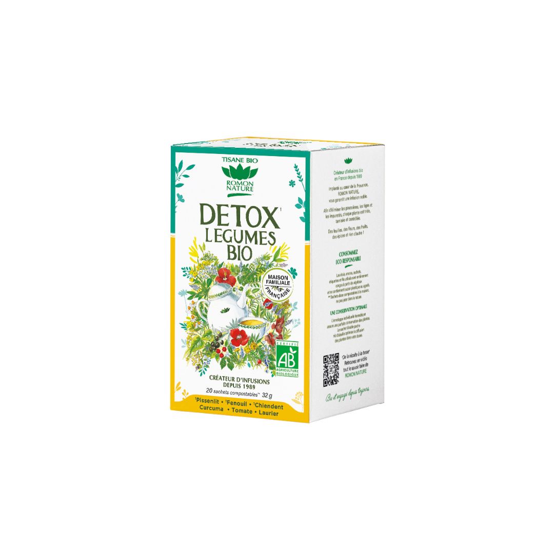 Tisane Détox Légumes Bio 32g - ROMON NATURE