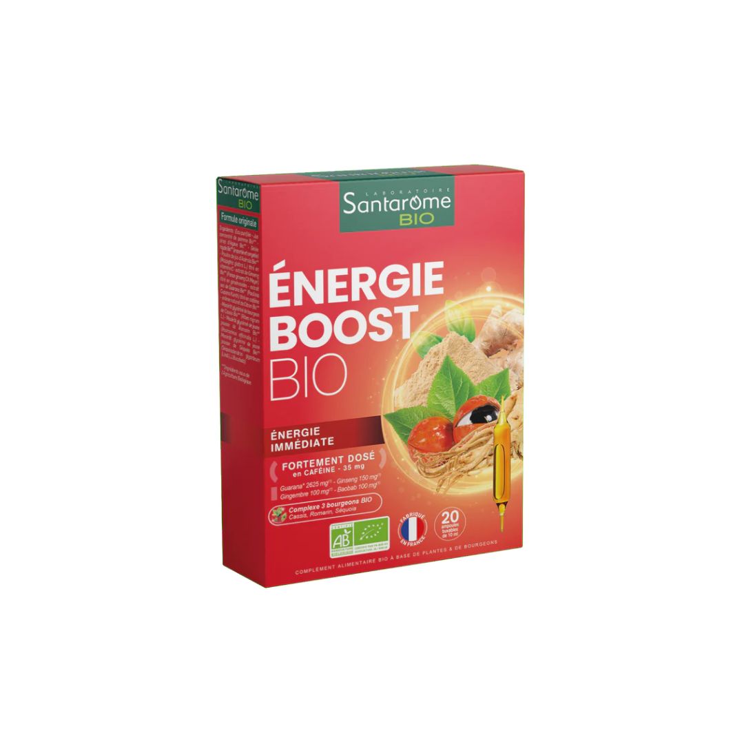 Energie Boost Bio 20 Ampoules - SANTAROME