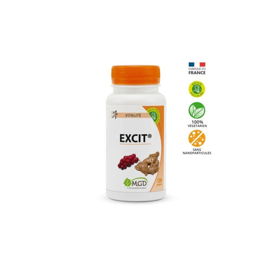 Excit 120 Gélules 307mg - MGD