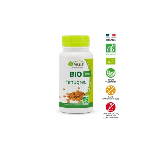 Fenugrec Bio 90 Gélules 230mg - MGD