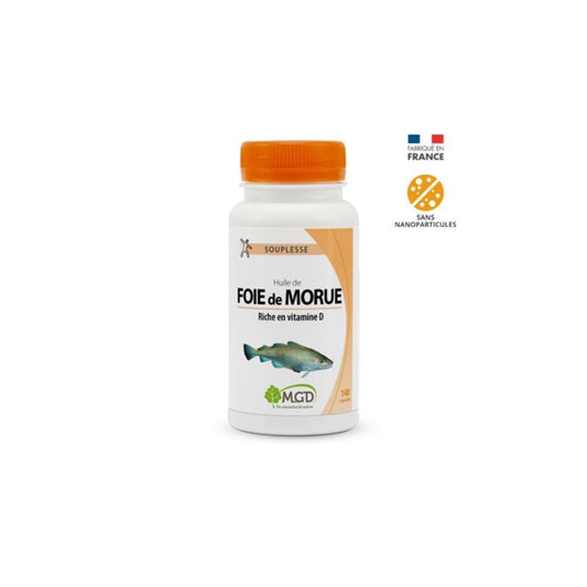 Foie de Morue 140 Capsules Marine 270mg - MGD