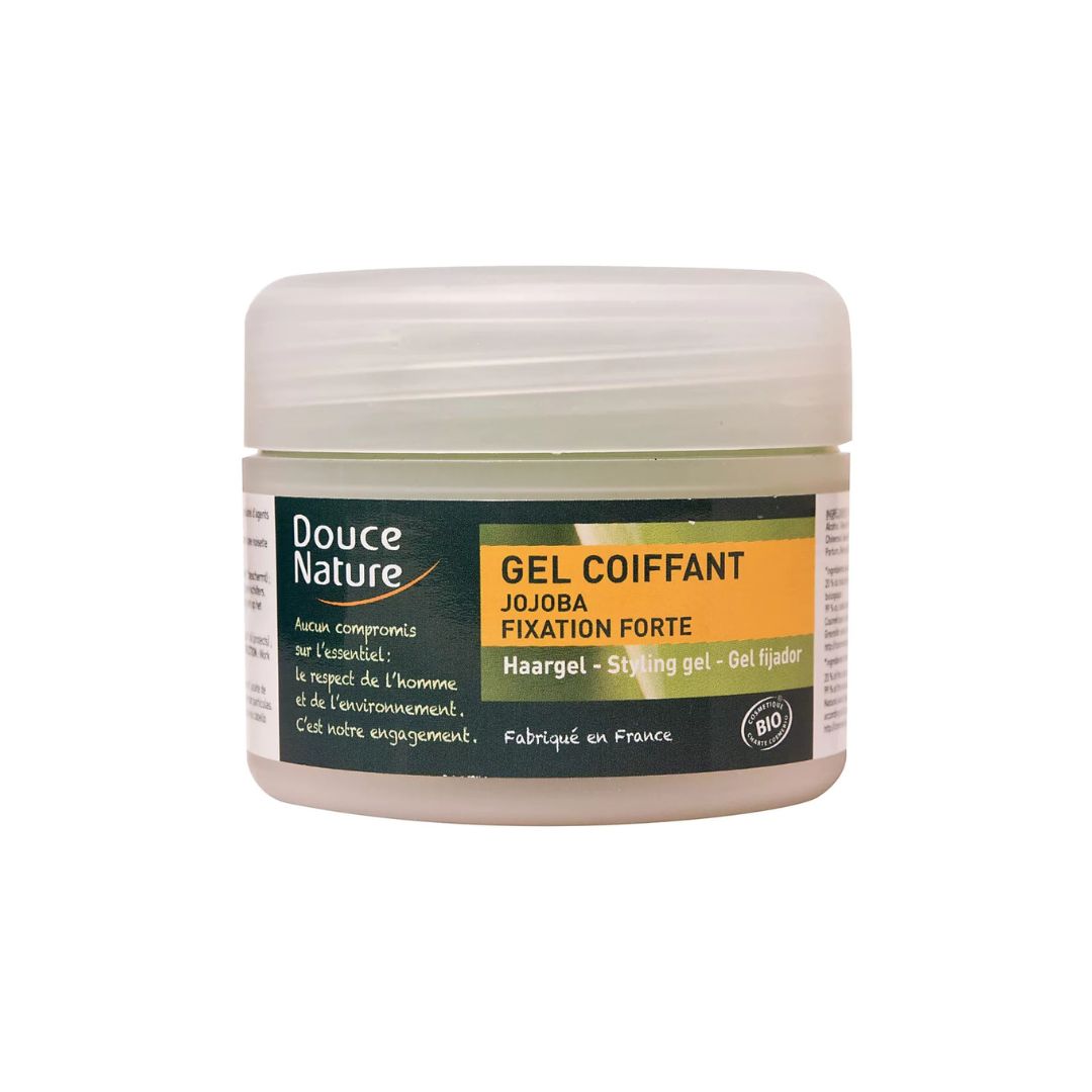 Gel Coiffant Fixation Forte Jojoba 100ml - DOUCE NATURE