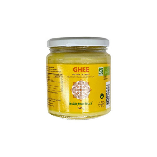 Ghee Beurre Clarifié 245g - BIO POUR TOUS