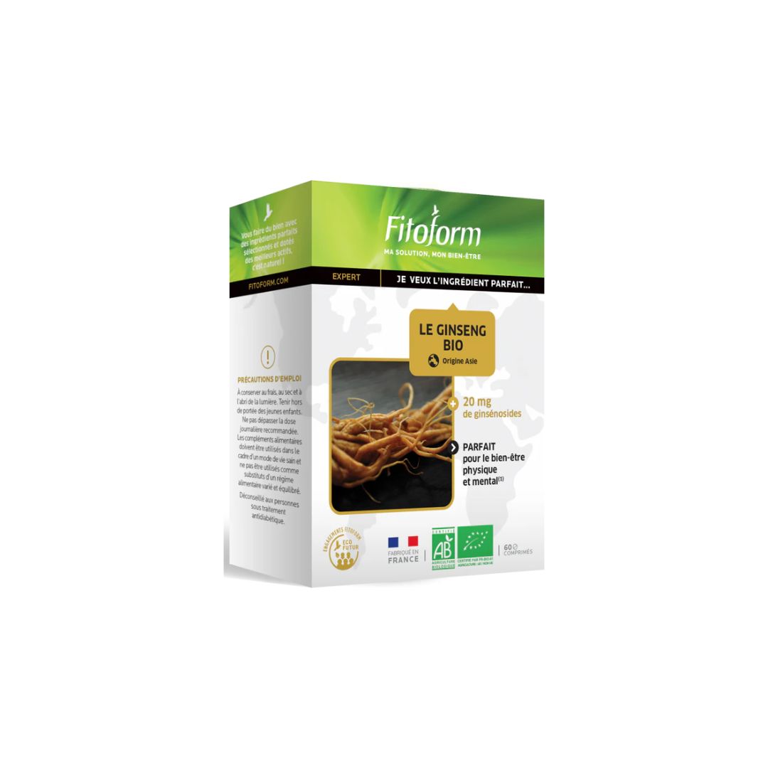 Ginseng Bio 60 Comprimés - FITOFORM