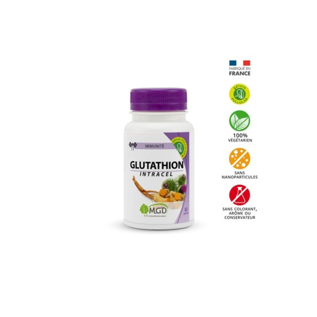 Glutathion Intracel 120 Gélules 414.10mg - MGD