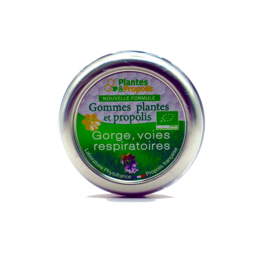 Gomme Plantes et Propolis 40 Gommes 45g PLANTES ET PROPOLIS