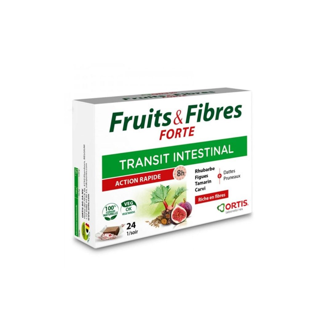 Fruits et Fibres Forte 24 Cubes ORTIS