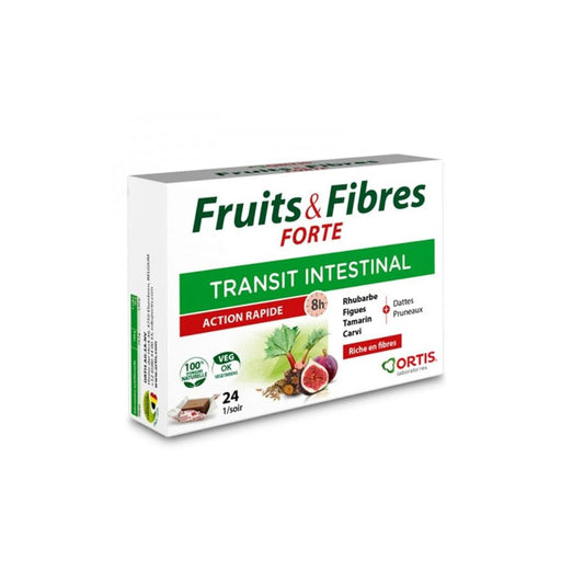 Fruits et Fibres Forte 24 Cubes ORTIS