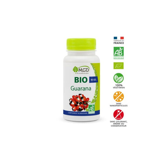 Guarana Bio 90 Gélules 300mg - MGD