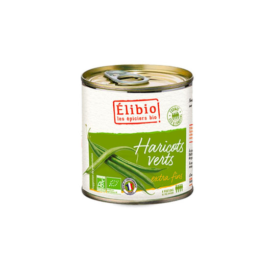 Haricot Verts France Bio 400g - ELIBIO