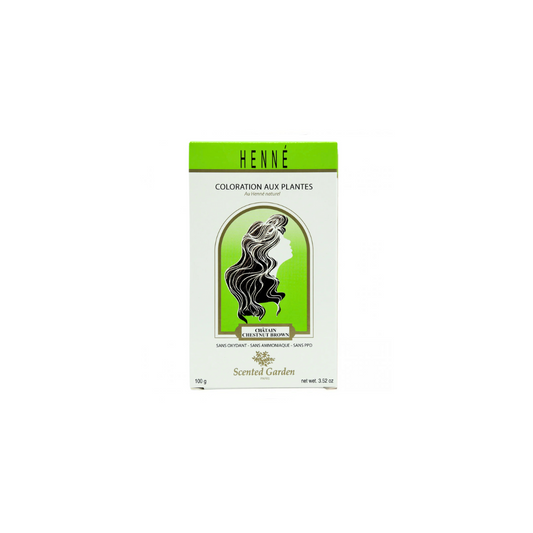 Henne Châtain 100g - SCENTED GARDEN