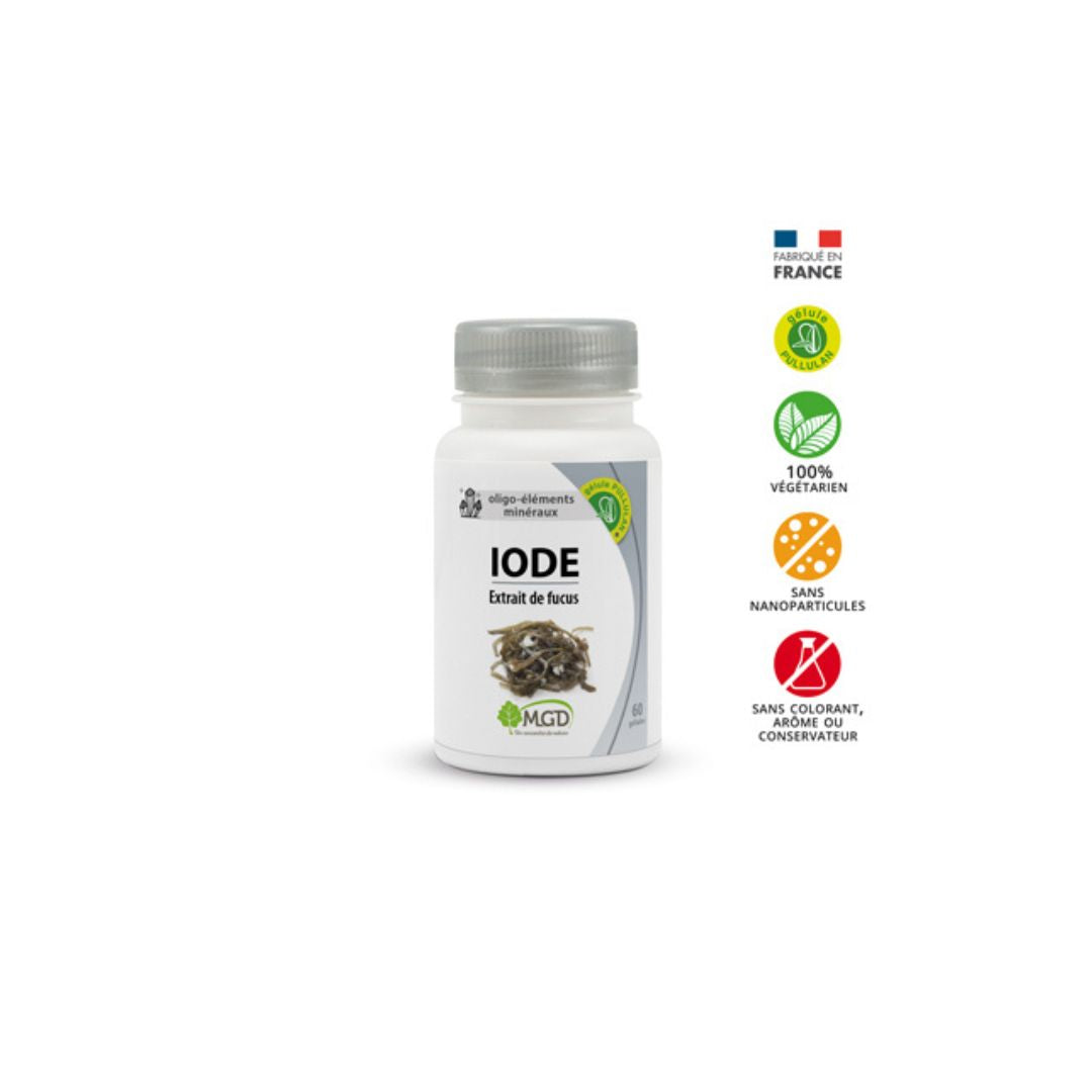 Iode 60 Gélues 330mg - MGD