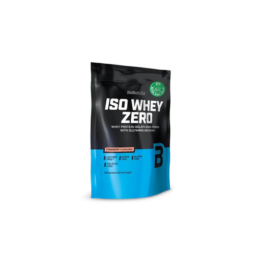 Iso Whey Zéro Fraise 500g BIOTECH USA