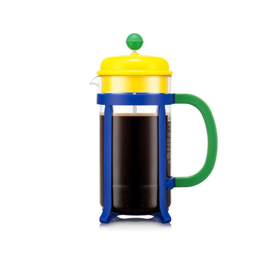 Java Cafétière French Press 1L Plastique |Bleu|Vert|Jaune| - BODUM