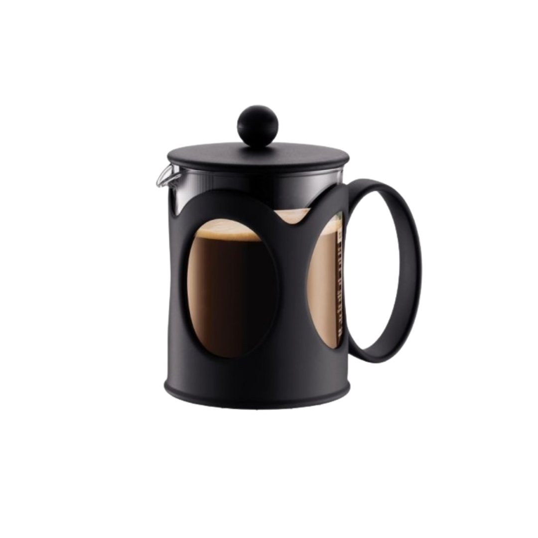 Kenya Cafetière à piston 4 tasses 0,5L Noir - BODUM