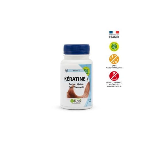 Kératine+ 40 Gélules 454.1mg - MGD