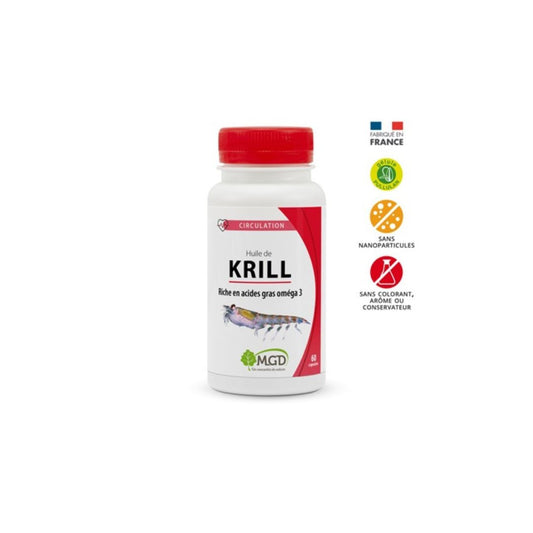 Huile de Krill 60 capsules 500mg - MGD