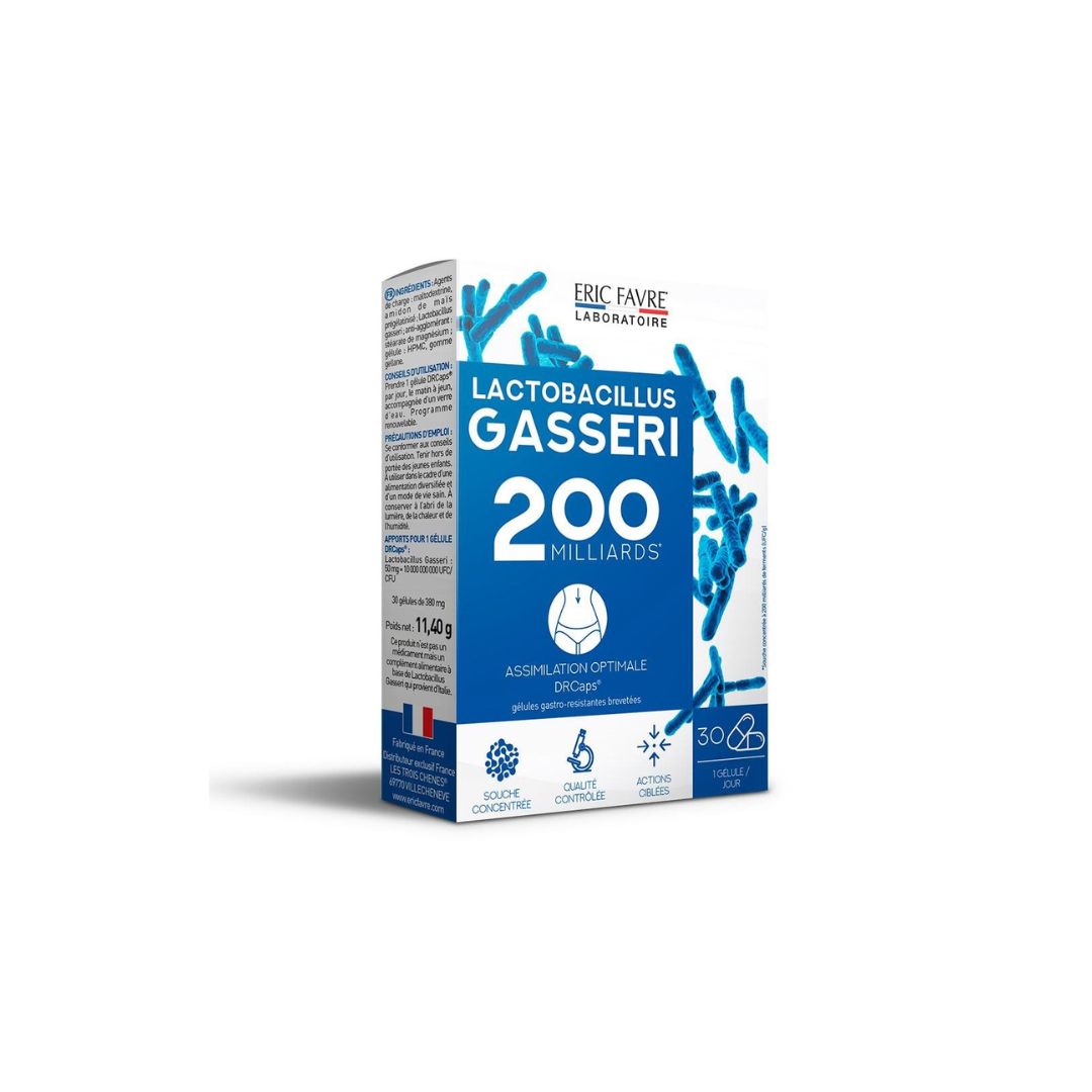 Lactobacillus Gasseri 200 Billions 30 Gélules - ERIC FAVRE