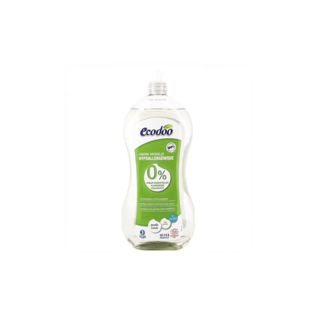 Liquide Vaisselle 0% Hypoallergénique 1L - ECODOO